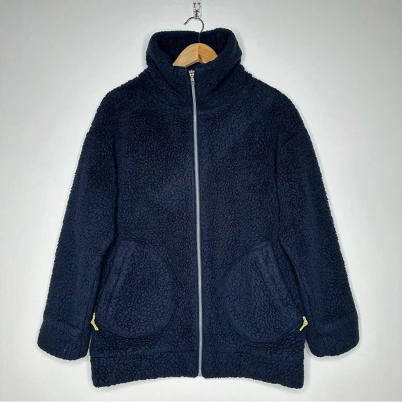 Lululemon True Navy Oh So Sherpa Jacket Size 2 - Picture 4 of 16
